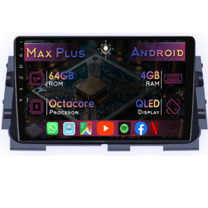 Navigatie dedicata Nissan Kicks Micra P15 2016-2020, 4GB RAM 64GB ROM, Octacore, Display 9" QLED, Carplay&Android Auto, Android 14, Suport camere AHD - imagine 1