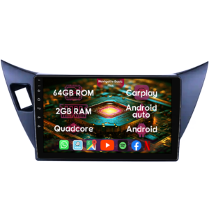 Navigatie dedicata Mitsubishi Lancer 2001-2007, 2GB RAM 64GB ROM, Quad Core, Display 9" IPS Full HD, Carplay&Android Auto, Android 14, Suport camere AHD - imagine 1