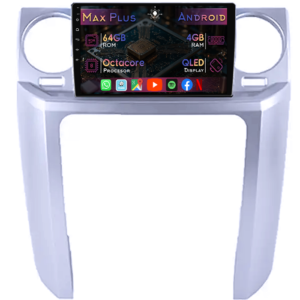 Navigatie dedicata Land Rover Discovery 3 2004-2005, 4GB RAM 64GB ROM, Octacore, Display 9" QLED, Carplay&Android Auto, Android 14, Suport camere AHD - imagine 1
