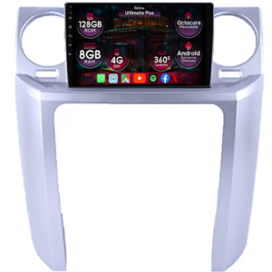 Navigatie dedicata Land Rover Discovery 3 2004-2005, 8GB RAM 128GB ROM, Octacore, Platforma 7862, Display 9" QLED 2K, Carplay&Android Auto, Android 14, Ventilator Activ - imagine 1