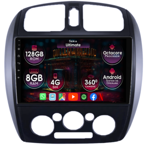 Navigatie dedicata MAZDA 323, 8GB RAM 128GB ROM, Octacore, Platforma TS18, Display 9" QLED, Carplay&Android Auto, Android 14, Ventilator Activ - imagine 1