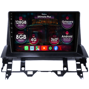 Navigatie dedicata Mazda 6 2002-2008, 8GB RAM 128GB ROM, Octacore, Platforma 7862, Display 10" QLED 2K, Carplay&Android Auto, Android 14, Ventilator Activ - imagine 1