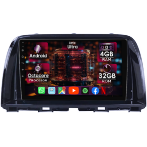 Navigatie dedicata Mazda CX-5 2012-2015, 4GB RAM 32GB ROM, Octacore, Display 9" QLED 2K, Carplay&Android Auto, Android 14, Ventilator Activ - imagine 1