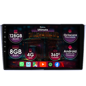 Navigatie dedicata Mazda CX-9 2006-2016, 8GB RAM 128GB ROM, Octacore, Platforma TS18, Display 10" QLED, Carplay&Android Auto, Android 14, Ventilator Activ - imagine 1