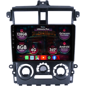 Navigatie dedicata Mitsubishi Colt Plus 2007-2012, 8GB RAM 128GB ROM, Octacore, Platforma 7862, Display 9" QLED 2K, Carplay&Android Auto, Android 14, Ventilator Activ - imagine 1