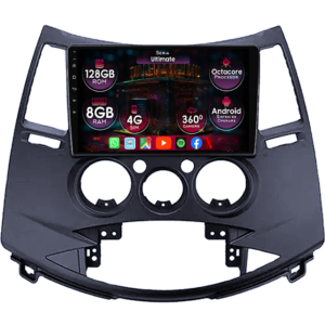 Navigatie dedicata Mitsubishi Grandis 2003-2011, 8GB RAM 128GB ROM, Octacore, Platforma TS18, Display 9" QLED, Carplay&Android Auto, Android 14, Ventilator Activ - imagine 1