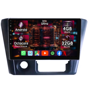 Navigatie dedicata Mitsubishi Lancer 2006, 4GB RAM 32GB ROM, Octacore, Display 9" QLED 2K, Carplay&Android Auto, Android 14, Ventilator Activ - imagine 1