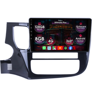Navigatie dedicata Mitsubishi Outlander 2012-2018, 8GB RAM 128GB ROM, Octacore, Platforma 7862, Display 10" QLED 2K, Carplay&Android Auto, Android 14, Ventilator Activ - imagine 1