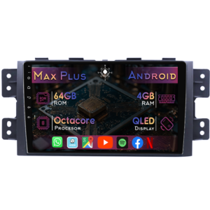 Navigatie dedicata KIA Borrego Mohave 2008-2012, 4GB RAM 64GB ROM, Octacore, Display 9" QLED, Carplay&Android Auto, Android 14, Suport camere AHD - imagine 1