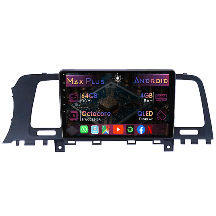 Navigatie dedicata Nissan Murano 2008-2014, 4GB RAM 64GB ROM, Octacore, Display 9" QLED, Carplay&Android Auto, Android 14, Suport camere AHD - imagine 1