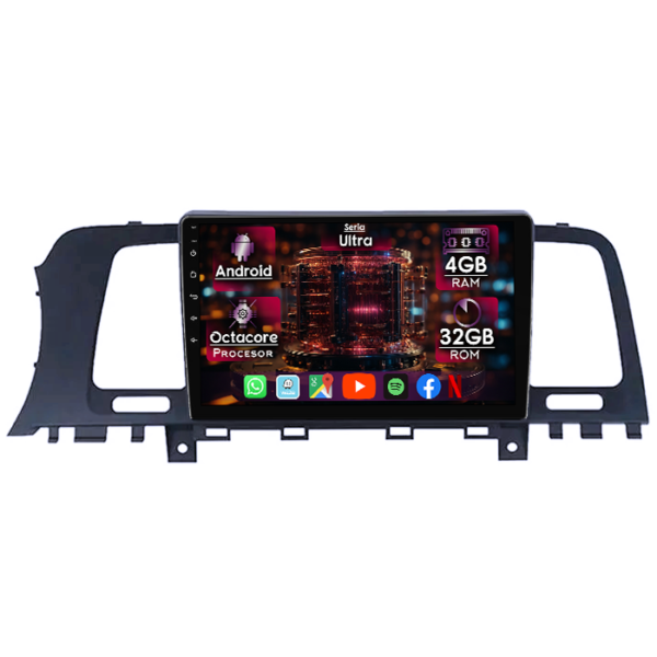 Navigatie dedicata Nissan Murano 2008-2014, 4GB RAM 32GB ROM, Octacore, Display 9" QLED, Carplay&Android Auto, Android 14, Ventilator Activ