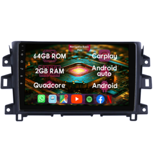 Navigatie dedicata Nissan Navara NP300 2011-2016, 2GB RAM 64GB ROM, Quad Core, Display 9" IPS Full HD, Carplay&Android Auto, Android 14, Suport camere AHD - imagine 1