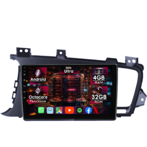 Navigatie dedicata Kia Optima 2011-2014, 4GB RAM 32GB ROM, Octacore, Display 9" QLED, Carplay&Android Auto, Android 14, Ventilator Activ - imagine 1
