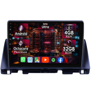 Navigatie dedicata KIA Optima 4 JF 2015-2020, 4GB RAM 32GB ROM, Octacore, Display 10" QLED, Carplay&Android Auto, Android 14, Ventilator Activ - imagine 1