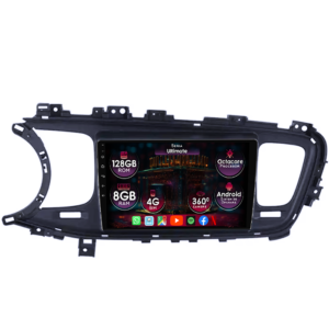 Navigatie dedicata Kia Optima K5 2013-2015, 8GB RAM 128GB ROM, Octacore, Platforma TS18, Display 9" QLED, Carplay&Android Auto, Android 14, Ventilator Activ - imagine 1