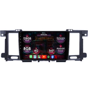 Navigatie dedicata Nissan Patrol 2010-2020, 8GB RAM 128GB ROM, Octacore, Platforma TS18, Display 9" QLED, Carplay&Android Auto, Android 14, Ventilator Activ - imagine 1