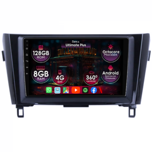 Navigatie dedicata Nissan X-Trail T32 2014-2021, 8GB RAM 128GB ROM, Octacore, Platforma 7862, Display 10" QLED 2K, Carplay&Android Auto, Android 14, Ventilator Activ - imagine 1