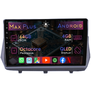 Navigatie dedicata Mitsubishi Savrin 2004-2012, 4GB RAM 64GB ROM, Octacore, Display 9" QLED, Carplay&Android Auto, Android 14, Suport camere AHD - imagine 1
