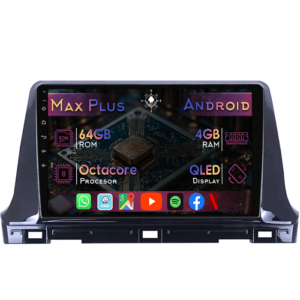 Navigatie dedicata KIA Seltos 2016-2020, 4GB RAM 64GB ROM, Octacore, Display 9" QLED, Carplay&Android Auto, Android 14, Suport camere AHD - imagine 1