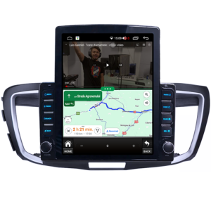 Navigatie dedicata Honda Accord 9 2014-2017 Tesla Style, 4GB RAM 64GB ROM, Quad Core, Display 9.7” QLED, Carplay&Android Auto, Android 13 - imagine 2