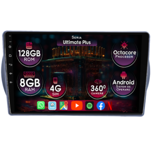 Navigatie dedicata Suzuki Alto 2013+, 8GB RAM 128GB ROM, Octacore, Platforma 7862, Display 9" QLED 2K, Carplay&Android Auto, Android 14, Ventilator Activ - imagine 1