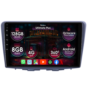 Navigatie dedicata Suzuki Baleno 2015-2018, 8GB RAM 128GB ROM, Octacore, Platforma 7862, Display 9" QLED 2K, Carplay&Android Auto, Android 14, Ventilator Activ - imagine 1