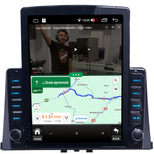 Navigatie dedicata Citroen Berlingo 2018-2020 Tesla Style, 4GB RAM 64GB ROM, Quad Core, Display 9.7” QLED, Carplay&Android Auto, Android 13 - imagine 3