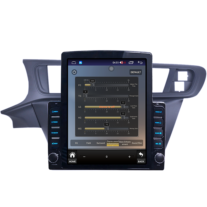 Navigatie dedicata Citroen C3-XR 2010-2015 Tesla Style, 4GB RAM 64GB ROM, Quad Core, Display 9.7” QLED, Carplay&Android Auto, Android 13 - imagine 4