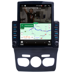 Navigatie dedicata Citroen C4 2009-2018 Tesla Style, 4GB RAM 64GB ROM, Quad Core, Display 9.7” QLED, Carplay&Android Auto, Android 13 - imagine 3