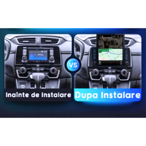 Navigatie dedicata Honda CR-V 2 2001-2006 Tesla Style, 4GB RAM 64GB ROM, Quad Core, Display 9.7” QLED, Carplay&Android Auto, Android 13 - imagine 3