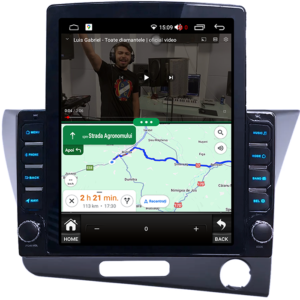 Navigatie dedicata Honda CR-Z Tesla Style, 4GB RAM 64GB ROM, Quad Core, Display 9.7” QLED, Carplay&Android Auto, Android 13 - imagine 2