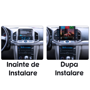 Navigatie dedicata Chevrolet Captiva 2012-2017 Tesla Style, 4GB RAM 64GB ROM, Quad Core, Display 9.7” QLED, Carplay&Android Auto, Android 13 - imagine 3