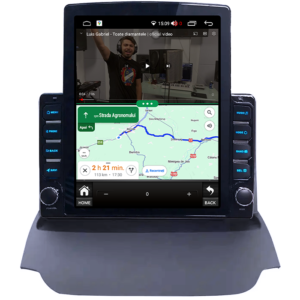 Navigatie dedicata Ford Ecosport 2013-2016 Tesla Style, 4GB RAM 64GB ROM, Quad Core, Display 9.7” QLED, Android 13 - imagine 3