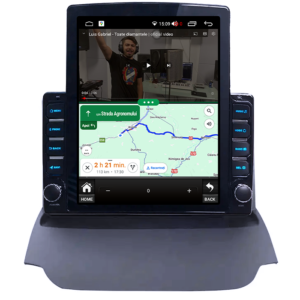 Navigatie dedicata Ford Ecosport 2013-2016 Tesla Style, 4GB RAM 64GB ROM, Quad Core, Display 9.7” QLED, Android 13 - imagine 4