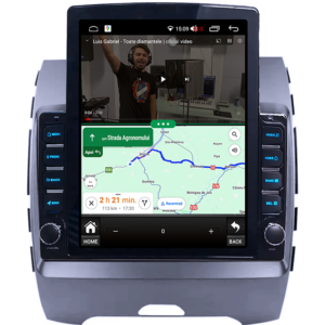 Navigatie dedicata Ford Edge 2015-2018 Tesla Style, 4GB RAM 64GB ROM, Quad Core, Display 9.7” QLED, Carplay&Android Auto, Android 13 - imagine 2