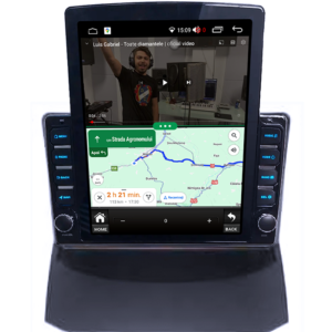 Navigatie dedicata Ford Fiesta 2004-2014 Tesla Style, 4GB RAM 64GB ROM, Quad Core, Display 9.7” QLED, Carplay&Android Auto, Android 13 - imagine 3