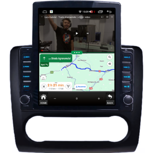 Navigatie dedicata Ford Focus 2 2004-2011 Tesla Style, clima automata, 4GB RAM 64GB ROM, Quad Core, Display 9.7” QLED, Carplay&Android Auto, Android 13 - imagine 4