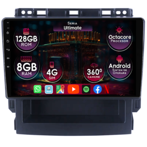 Navigatie dedicata Subaru Forester SK 2017-2020, 8GB RAM 128GB ROM, Octacore, Platforma TS18, Display 9" QLED, Carplay&Android Auto, Android 14, Ventilator Activ - imagine 1