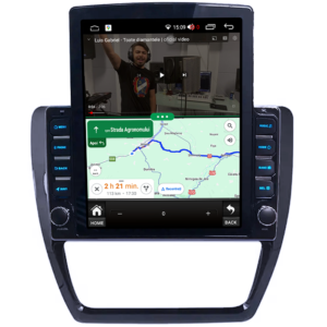Navigatie dedicata Jetta 4 2011-2018 Tesla Style, 4GB RAM 64GB ROM, Quad Core, Display 9.7” QLED, Carplay&Android Auto, Android 13 - imagine 3