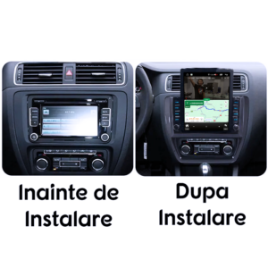 Navigatie dedicata Jetta 4 2011-2018 Tesla Style, 4GB RAM 64GB ROM, Quad Core, Display 9.7” QLED, Carplay&Android Auto, Android 13 - imagine 2