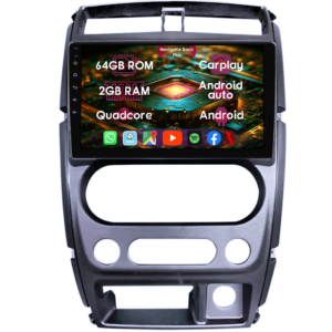 Navigatie dedicata Suzuki Jimny 2005-2018, 2GB RAM 64GB ROM, Quad Core, Display 9" IPS Full HD, Carplay&Android Auto, Android 14, Suport camere AHD - imagine 1
