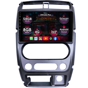 Navigatie dedicata Suzuki Jimny 2005-2018, 8GB RAM 128GB ROM, Octacore, Platforma 7862, Display 9" QLED 2K, Carplay&Android Auto, Android 14, Ventilator Activ - imagine 1