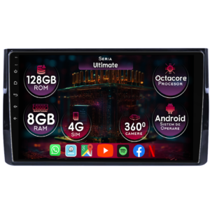 Navigatie dedicata Skoda Kodiaq 2016+, 8GB RAM 128GB ROM, Octacore, Platforma TS18, Display 10" QLED, Carplay&Android Auto, Android 14, Ventilator Activ - imagine 1
