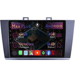 Navigatie dedicata Subaru Legacy 6 2014-2019 & Outback 4, 4GB RAM 64GB ROM, Octacore, Display 9" QLED, Carplay&Android Auto, Android 14 - imagine 1