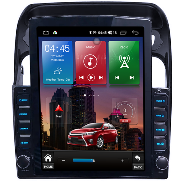 Navigatie dedicata Fiat Linea 2006-2012 Tesla Style, 4GB RAM 64GB ROM, Quad Core, Display 9.7” QLED, Carplay&Android Auto, Android 13