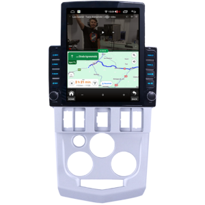 Navigatie dedicata Dacia Logan 2004-2008 Tesla Style, 4GB RAM 64GB ROM, Quad Core, Display 9.7” QLED, Carplay&Android Auto, Android 13 - imagine 3
