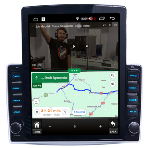 Navigatie dedicata Mito 2008-2018 Tesla Style, 4GB RAM 64GB ROM, Quad Core, Display 9.7” QLED, Carplay&Android Auto, Android 13 - imagine 2