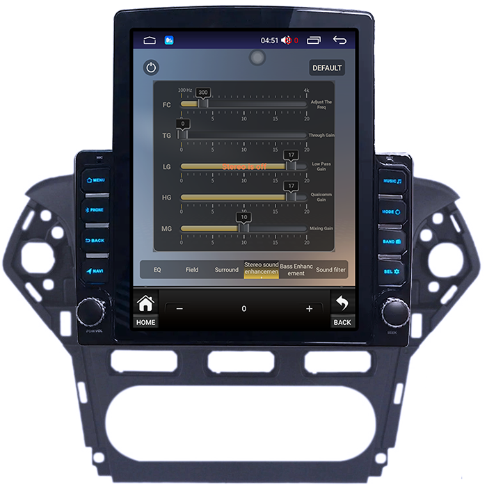 Navigatie dedicata Ford Mondeo 4 2011-2014 Tesla Style,, 4GB RAM 64GB ROM, Quad Core, Display 9.7” QLED, Carplay&Android Auto, Android 13 - imagine 1