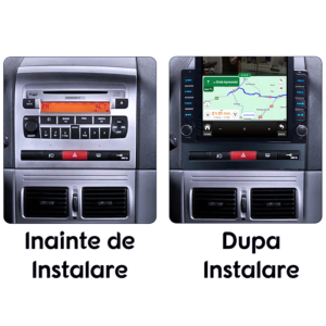 Navigatie dedicata Fiat Perla 2009+ Tesla Style, 4GB RAM 64GB ROM, Quad Core, Display 9.7” QLED, Carplay&Android Auto, Android 13 - imagine 2