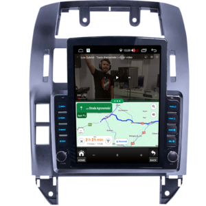Navigatie dedicata Volkswagen Polo Mk4 2004-2009 Tesla Style, 4GB RAM 64GB ROM, Quad Core, Display 9.7” QLED, Carplay&Android Auto, Android 13 - imagine 3